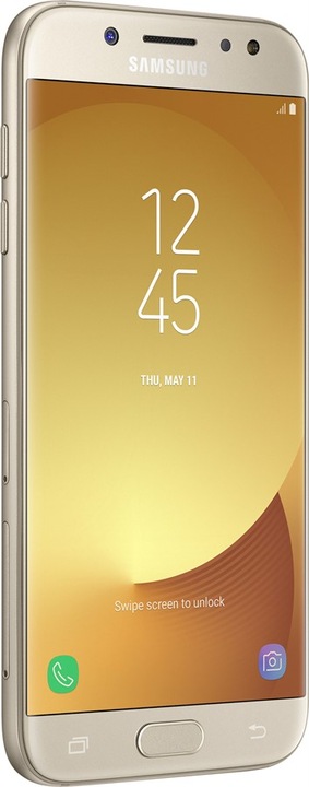 Actual product image Samsung Galaxy J5 (2017) Duos (16 GB, Gold, 5.20", Dual SIM + SD, 13 Mpx, 4G)
