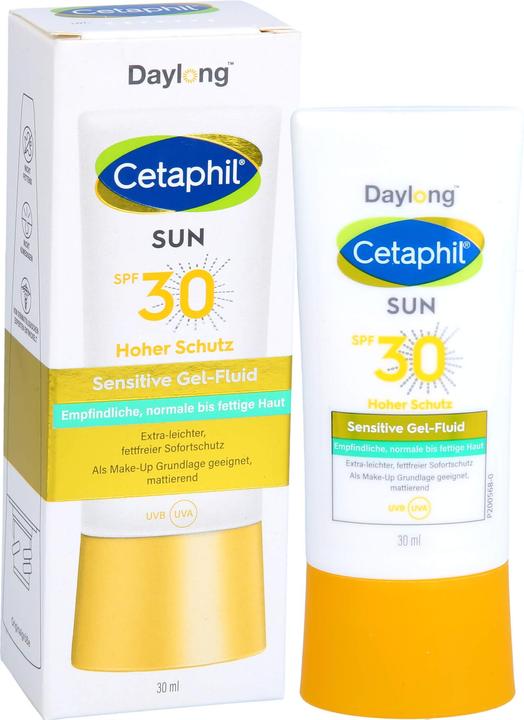 Actual product image Cetaphil Sun Cetaphil sun 30 sensitive gel fluid face, 30 ml gel (Sun gel, SPF 30, 30 ml)