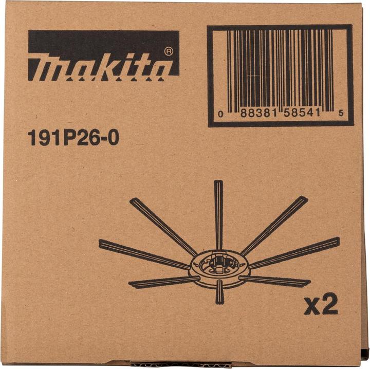 Image du produit Makita 191P26-0 Kit de brosses latérales