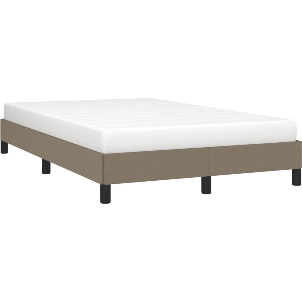 VidaXL, Bett, Bettgestell Stoff (120 x 190 cm)