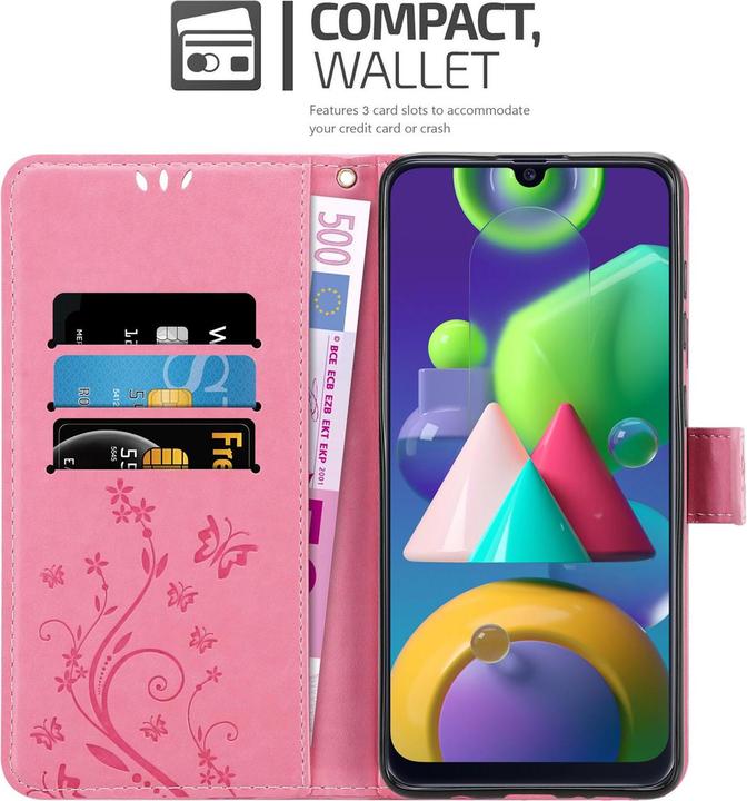 Image du produit Cadorabo Couverture du livre de fleurs (Samsung Galaxy M31)