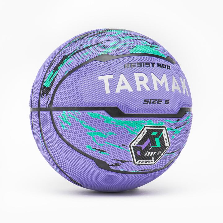 Image du produit Tarmak Basket-ball taille 6 - R500 violet/turquoise (6)