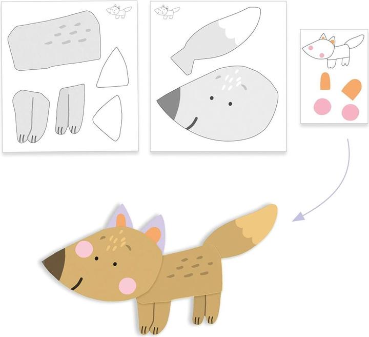 Actual product image Djeco Malspass für kleine Hände