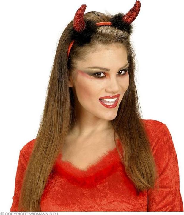 Actual product image Widmann Devil with sequins