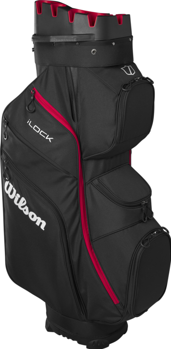 Actual product image Wilson - iLock Cart Bag - Black/Red