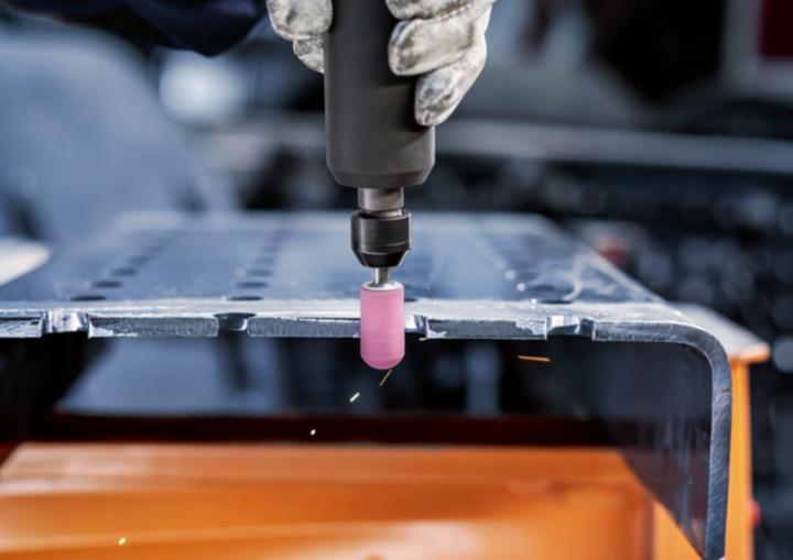 Actual product image Bosch Professional Zubehör PRO Steel mounted points set, 25 x 24, 15 x 30, 15 x 30, 25 x 25, 20 x 25 mm, G60, 5 pcs. (60)