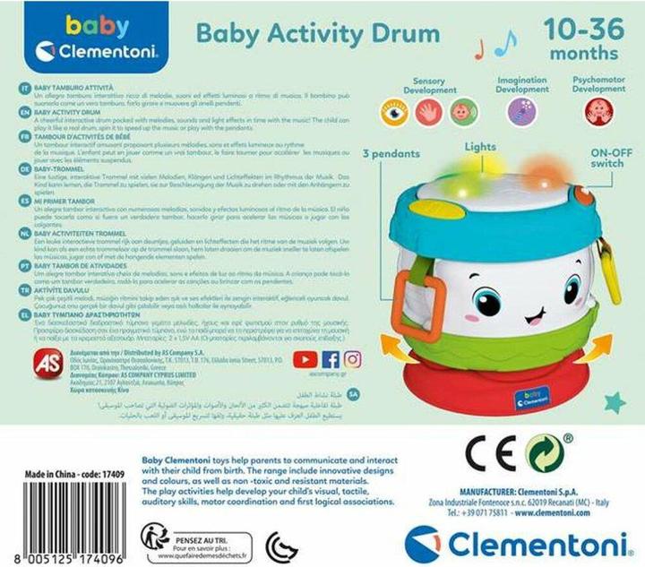 Produktbild Clementoni Baby-Aktivitätstrommel, 17409