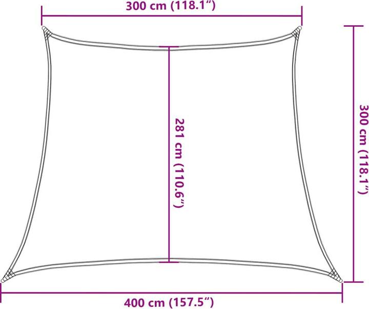 Produktbild vidaXL Kekona (400 x 300 cm)