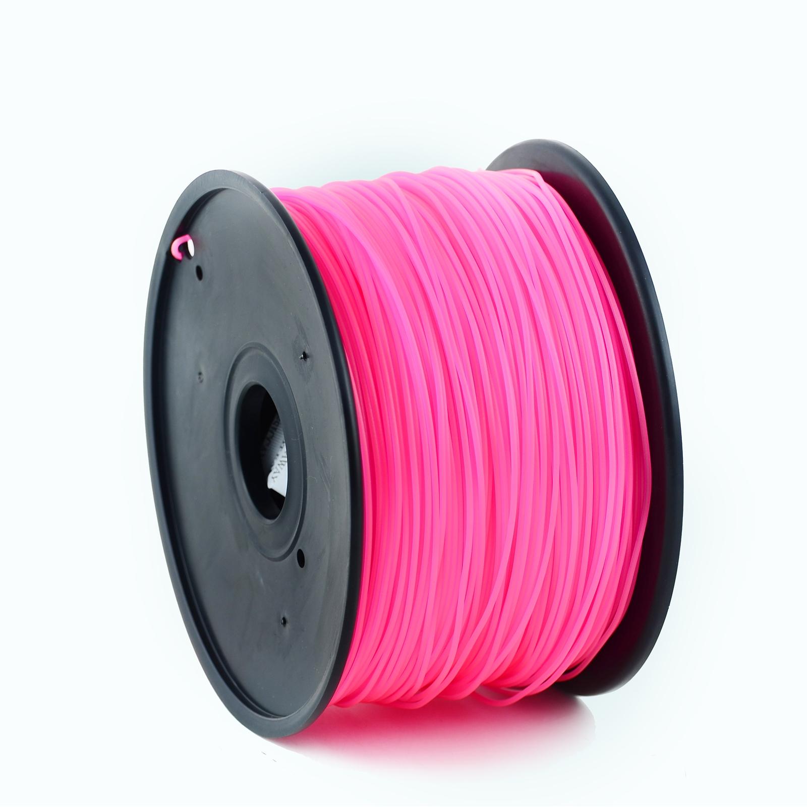 Gembird 3DP-PLA3-01-P (PLA, 3 mm, 1000 g, Pink), 3D Filament, Pink