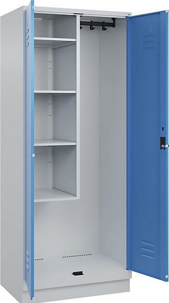 Light blue RAL 5012, Light grey RAL 7035