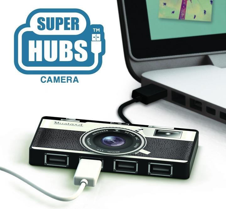 Actual product image Mustard Super stroke (Micro USB, 4 ports)