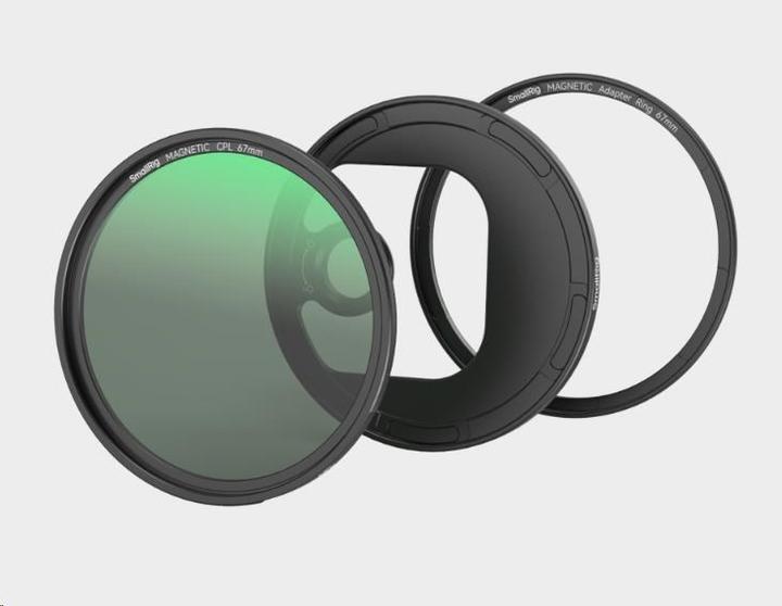 Productafbeelding SmallRig Clip-on CPL filter (67 mm) met M-mount adapter