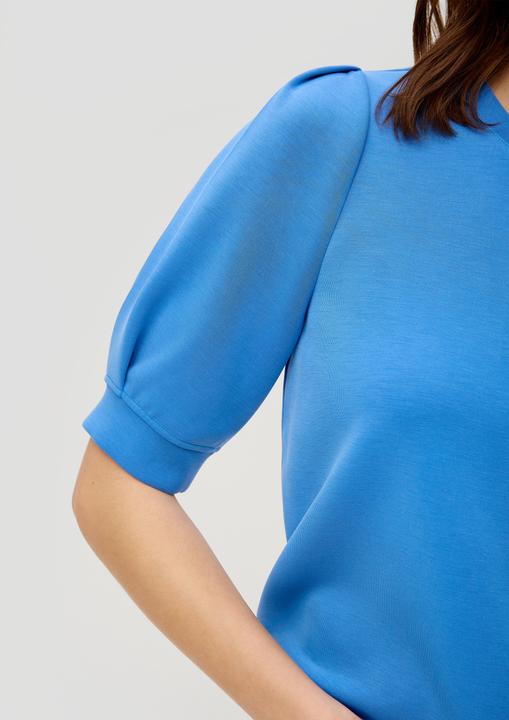 Produktbild s.Oliver Sweatshirt Kurzarm-Shirt aus Scuba (46)