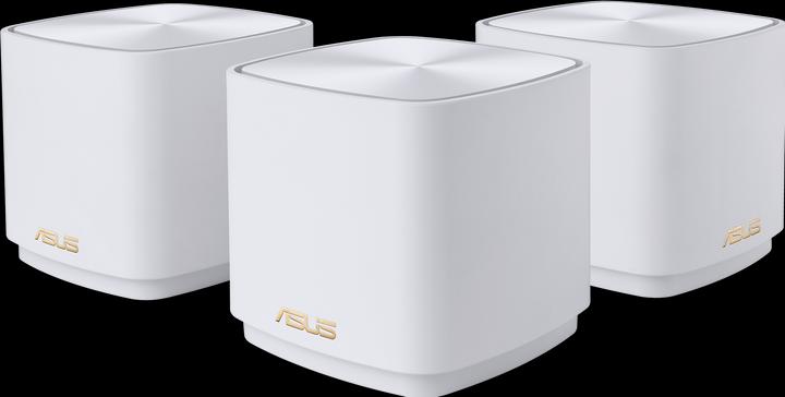Actual product image ASUS ZenWiFi AX Mini (XD4) 3 Pack Mesh System