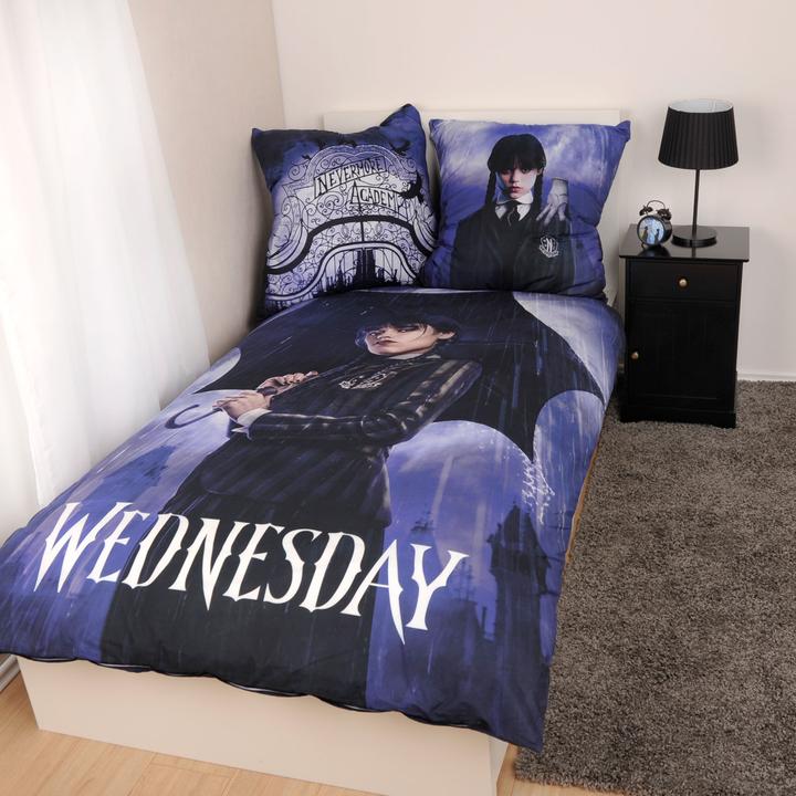 Image du produit Wednesday Linge de lit (135 x 200 cm, 80 x 80 cm)