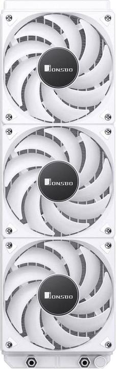 Actual product image Jonsbo TG-360 AiO Wasserkühlung, ARGB - 360mm, weiss (120 mm)