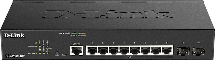 Produktbild D-Link PoE+ Switch DGS-2000-10P 10 Port (10 Ports)