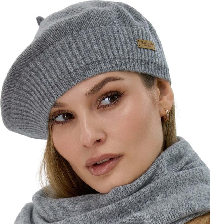 Image du produit Bellemere Hat Classic Cashmere Beret (Taille unique)
