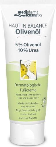 Produktbild Dr. Theiss Haut in Balance Olivenöl Fusscr. 5%Olivenöl 10%Urea, 100 ml CRE (Fusscrème & Fussgel, 100 ml)