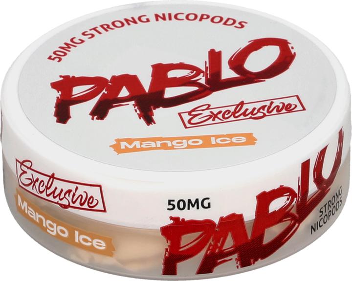 Actual product image Pablo Exclusive Mango Ice (VP 8.90) (Nicotine Pouches, 50 mg)
