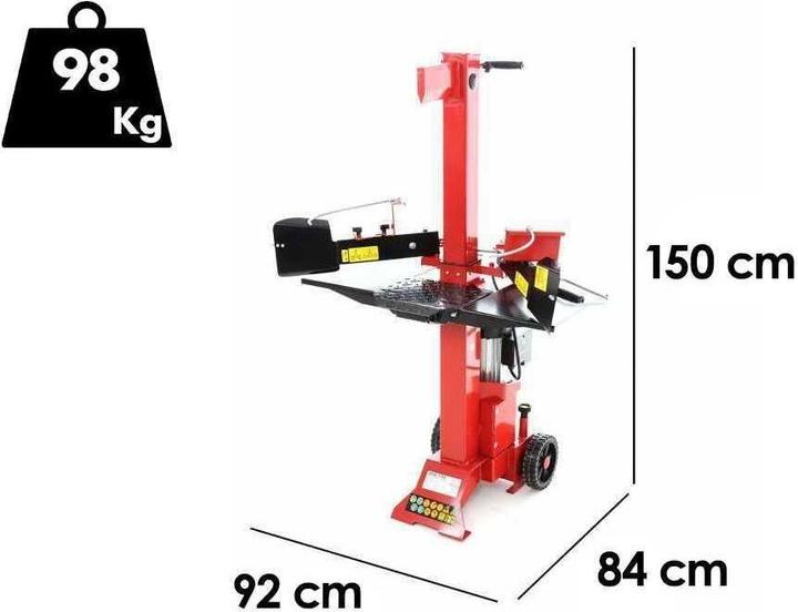 Actual product image GeoTech Electric log splitter230 V, 7 t