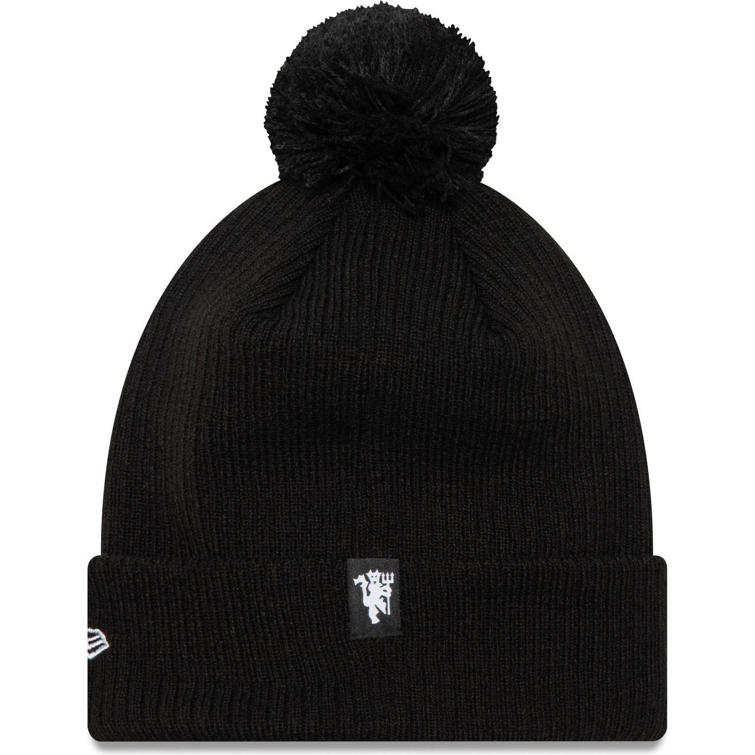 Thumbnail - New Era, Herren, Mütze, Wintermütze Cuff Beanie - PATCH Manchester United, Schwarz