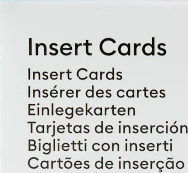 Actual product image Cricut Blank card Joy dark grey/light grey, 15 pieces (15 pcs.)