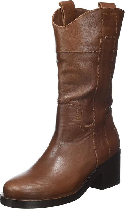 Actual product image Shabbies Amsterdam Soft Grain Leather Ankle Boots (40)