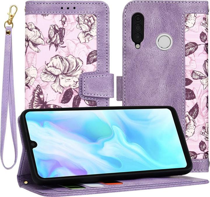 Produktbild Techsuit - FlipCraft - Huawei P30 Lite / P30 Lite New Edition - Mysterious Purple (Huawei P30 Lite, Huawei P30 Lite New Edition)