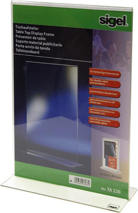 Actual product image Sigel Information plate on both sides (A4)