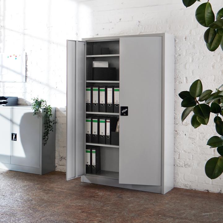 Produktbild tectake Aktenschrank (80 x 40 x 180 cm)