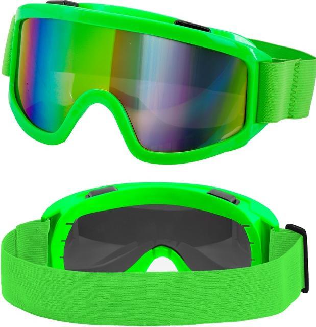 Produktbild Widmann Neon Grüne 80er Jahre Skibrille