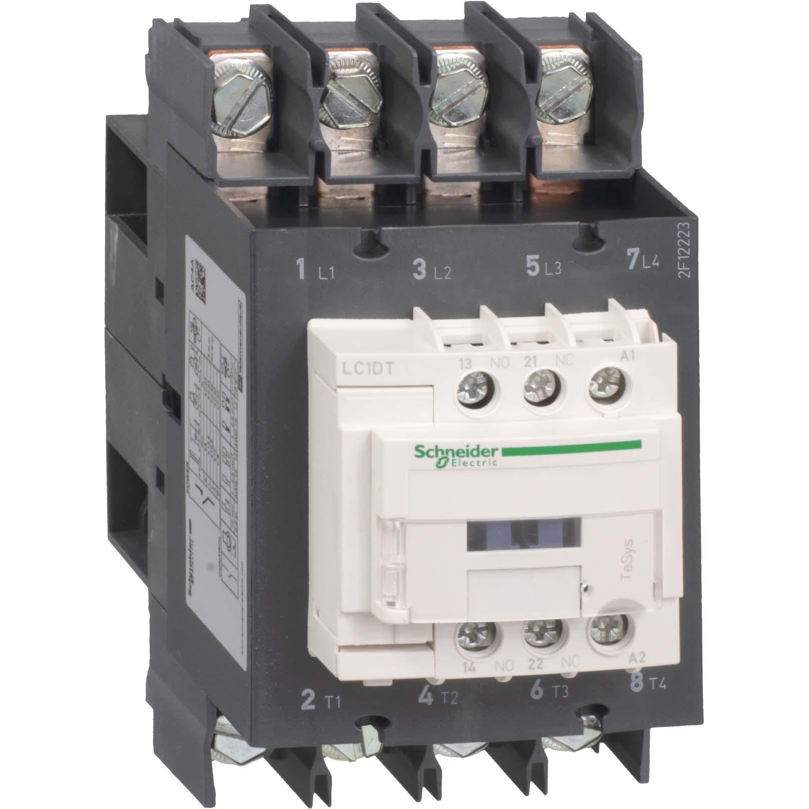 Schneider Electric Schütz 4-polig 24Vac 80A, Relais
