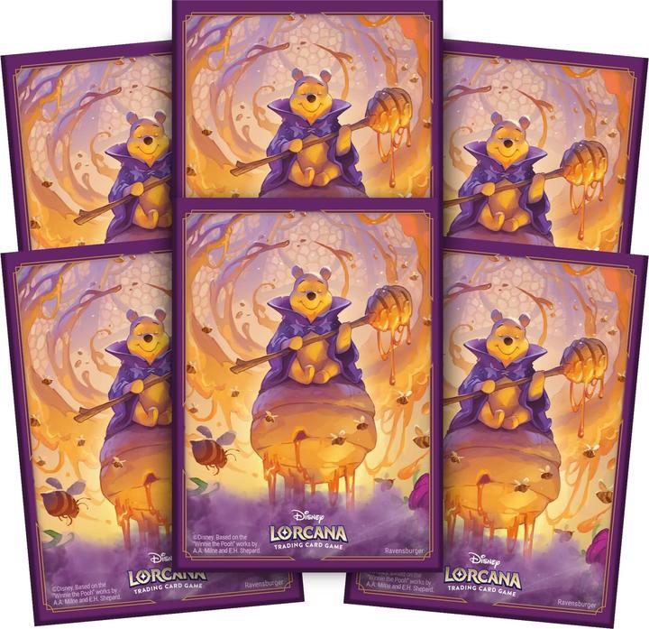 Actual product image NoName Disney Lorcana Trading Card Game: Azure Sea - Card sleeves Winnie the Pooh