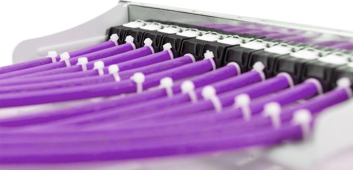 Immagine prodotto Digitus Cavo di installazione Cat.6 F/UTP B2ca AWG23/1 LSOH 500m bobina viola (F/UTP, CAT6, 500 m)