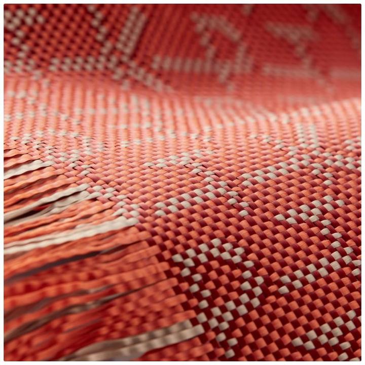 Produktbild Pitaka Etui Ultra-Slim Monogram MagSafe do iPhone 17 Pro złoto czerwony (Apple iPhone 17 Pro)