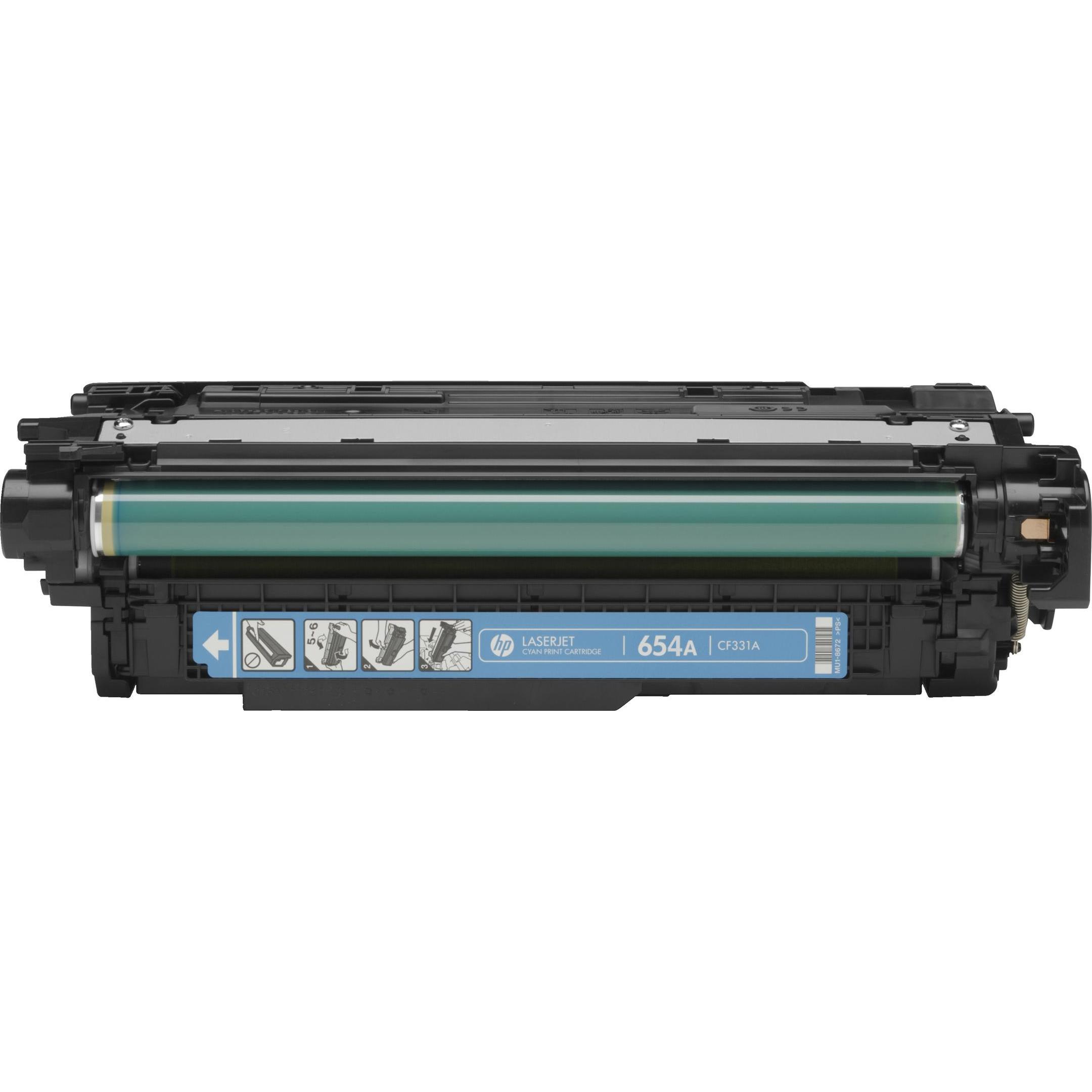 HP, Toner, 654a (C)