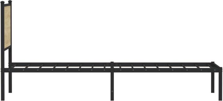 Actual product image VidaXL Bed frame with headboard (75 x 190 cm)