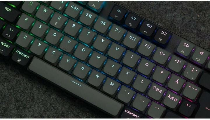 Actual product image Keychron Gaming-Tastatur K1 QMK Version 6 Red Switch (CH, Cable, Wireless)
