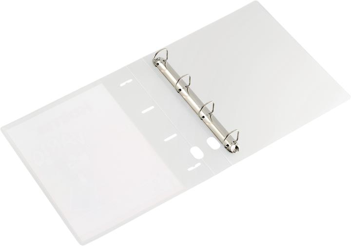 Actual product image Kolma Show book Vario A4 XL 4 rings filling height 4 cm colourless (A4, 40 mm, 1 Piece)