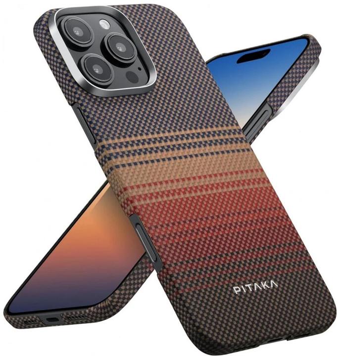Productafbeelding Pitaka Geweven hoesje Sunset - iPhone 16 Pro (Apple iPhone 16 Pro)