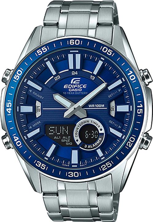 Casio Edifice - EFV-C100D-2AVEF (Digitaluhr, Analoguhr, 47 mm)