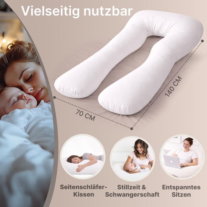 Produktbild Eloneo Seitenschläferkissen mit Bezug