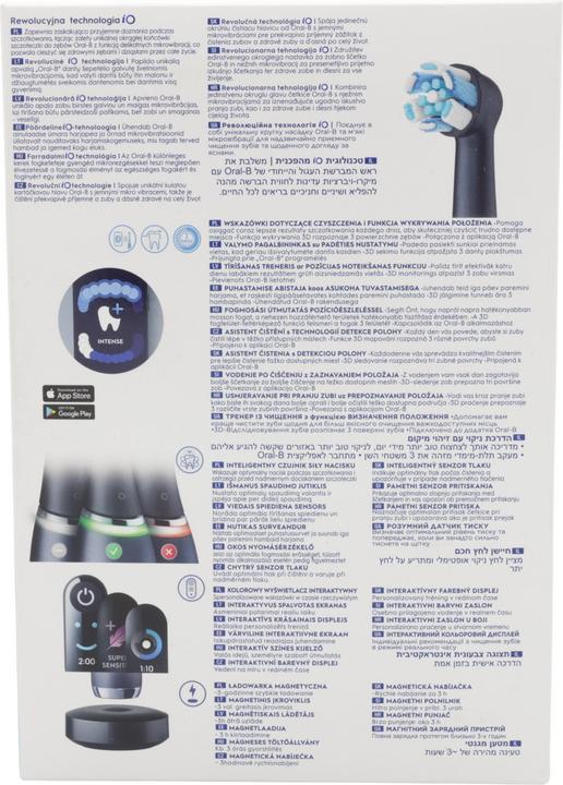 Actual product image Oral-B iO9 Black Special Edition melna - Elektriska zobu birste IO9BLACK.SPEC (8700216868563)