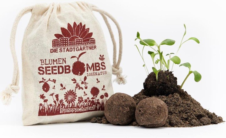 Image du produit Die Stadtgärtner Bombes de graines Délice des abeilles (Graines de fleurs)