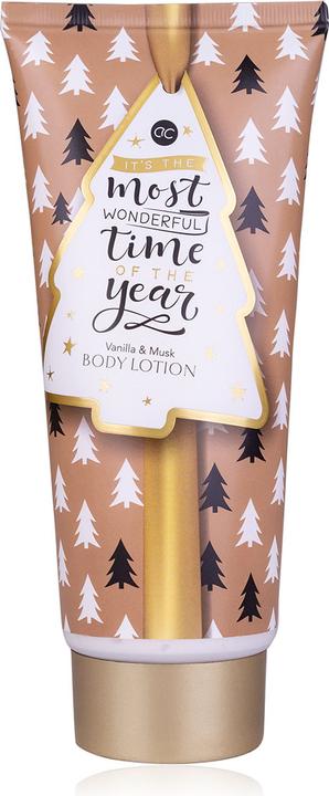 Produktbild Accentra Bodylotion WINTER MAGIC in Tube, 200ml, Duft: Vanilla & Musk, Farbe: weiss/gold, VE 6/24
