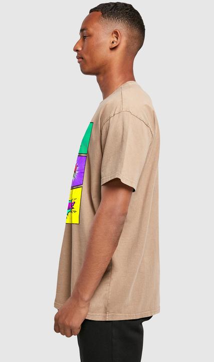 Produktbild Merchcode Book Comic Acid Washed Oversized Tee - 113001 (L)