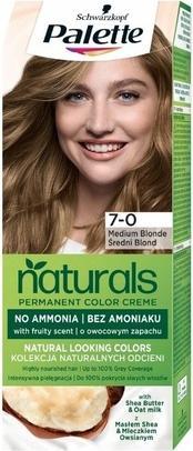 Actual product image Schwarzkopf Palette - Permanent Naturals Colour Creme Hair Dye with Honey & Argan Oil 400 (7-0) Medium B (400)