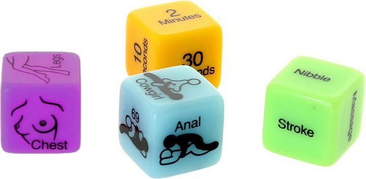 Image du produit Little Genie Productions 4 Kinky Sex Dice (Jeux de dés, Allemand)