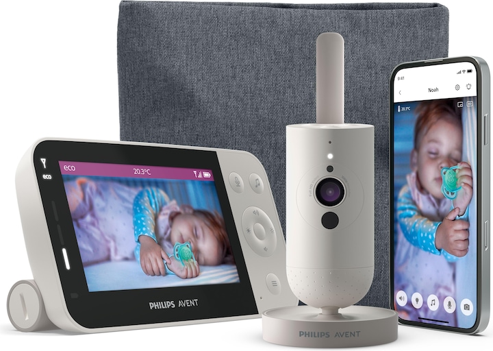 Philips Avent Video Connected (Babyphone mit Kamera, 400 m)